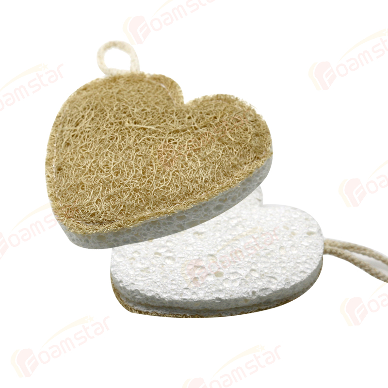 Loofah Sponge-Heart FJ019