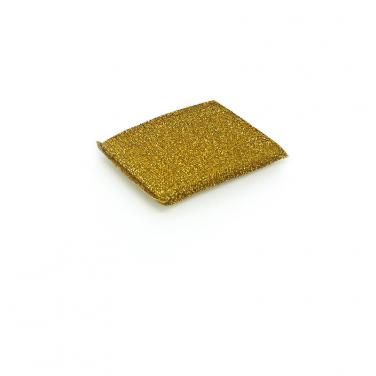 Gold/Siliver sponge scrubber