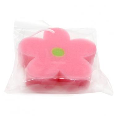 Flower shape bath sponge