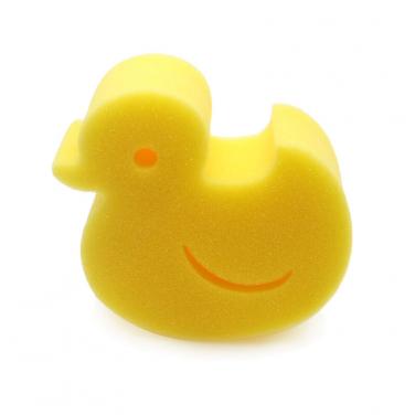 Duck bath sponge