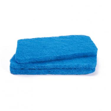 Non-scratch scouring pads