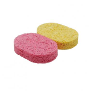Cellulose face clean sponges