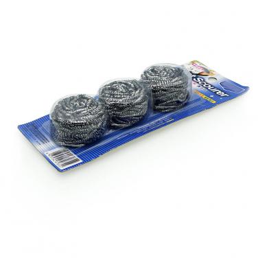 Stainless steel scourer