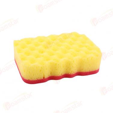 Jumbo Yellow Grip  Sponge/Red Scouring  Pad Combo FC139