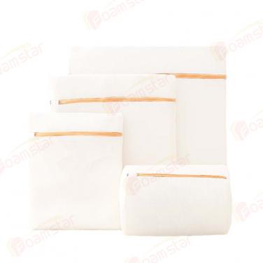 Beige Embroidered  Laundry Bags FD018
