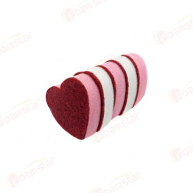 Heart Sponge Scourers FK028