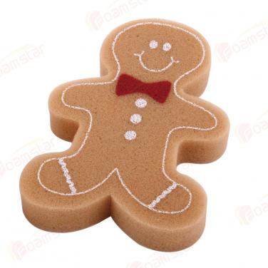 Gingerbread Man Sponges FK073D