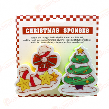 Christmas Sponges FK117