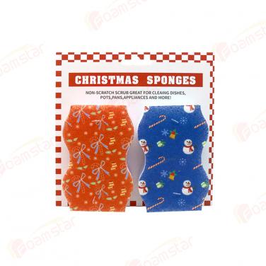 Christmas Sponges FK120
