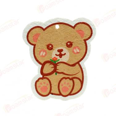 Bear Compressed Cellulose Sponge FW063