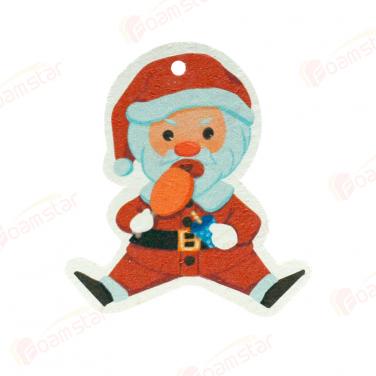 Chrismas Man Compressed Cellulose Sponge FW066