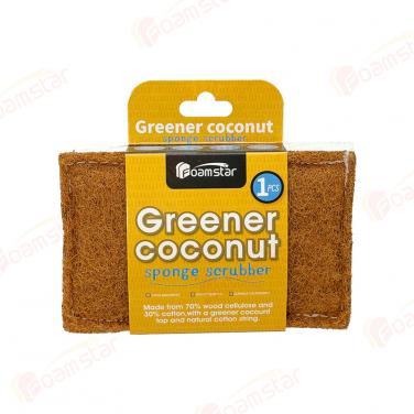 Greener Coconut Sponge Scrubber FW092
