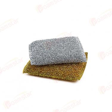 Gold/Siliver Sponge Scrubbers FF001