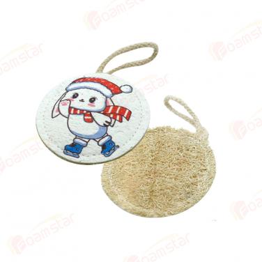 Loofah Sponge-Rabbit FJ022