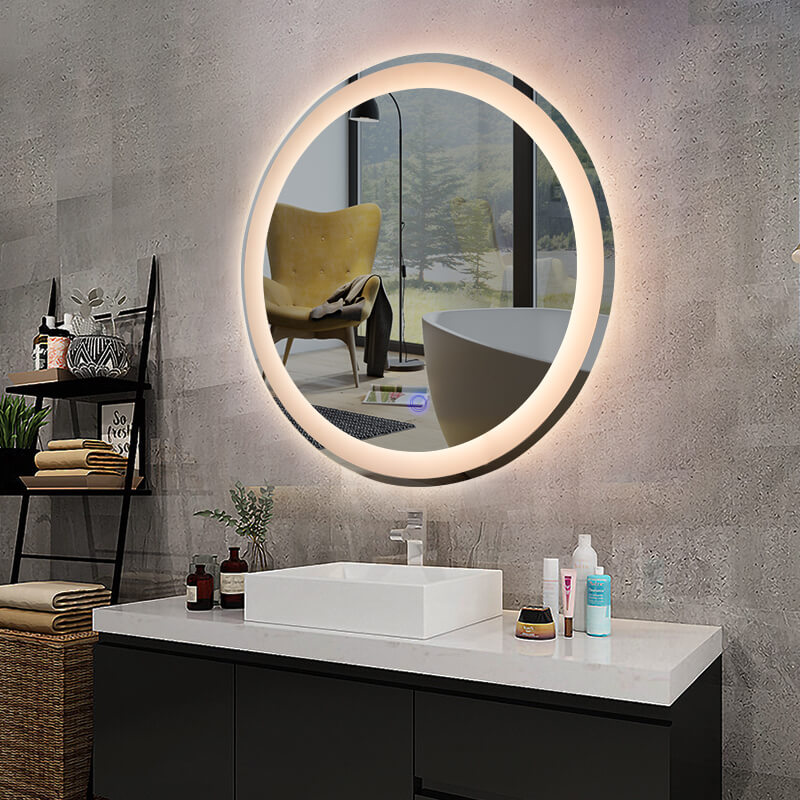 Quality Oval LED Wall Mounted Mirror,Rectangular LED Wall Mounted ...