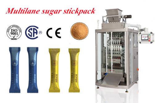 máquina de envasado de bastones de azúcar
