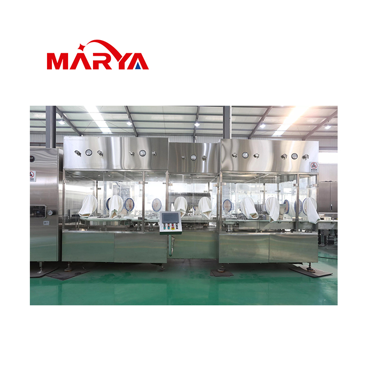 Automatic Glass Vial Washing Sterilizing Filling Stoppering Capping Production Line