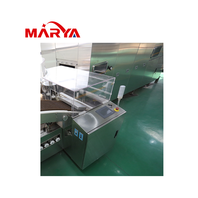 Hot Air Circulating Drying Sterilizing Tunnel Oven for Vial Bottle