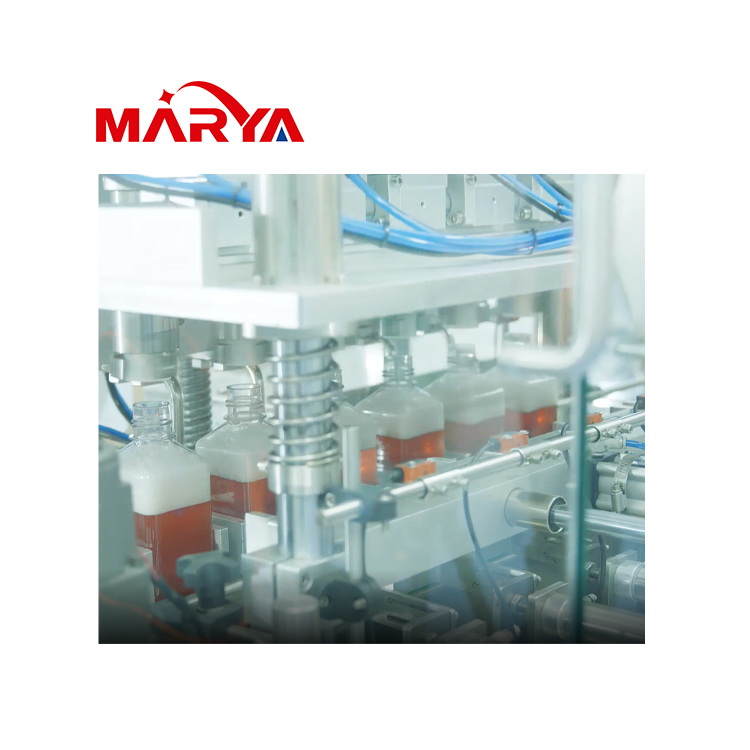 Blood serum aseptic filling capping machine production line