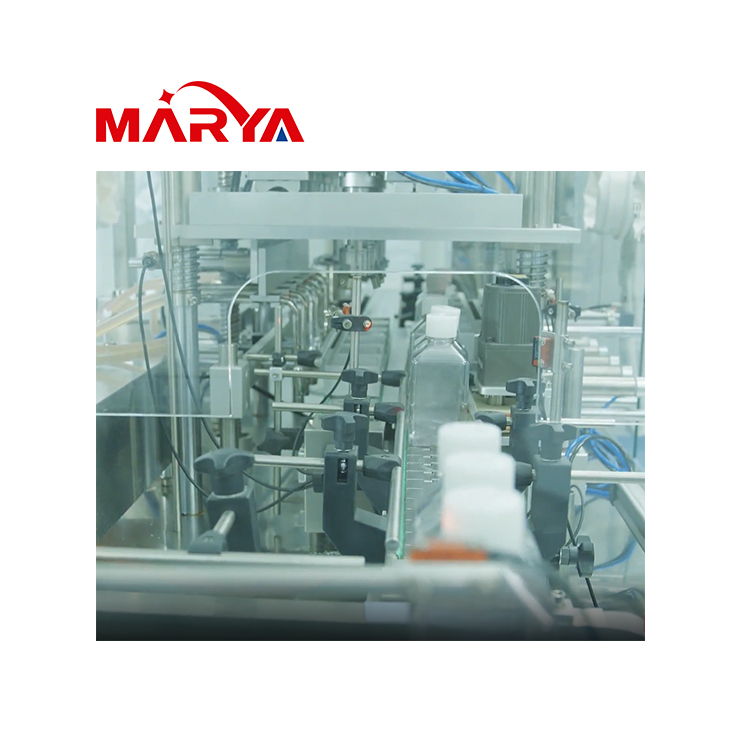 Blood serum aseptic filling capping machine production line