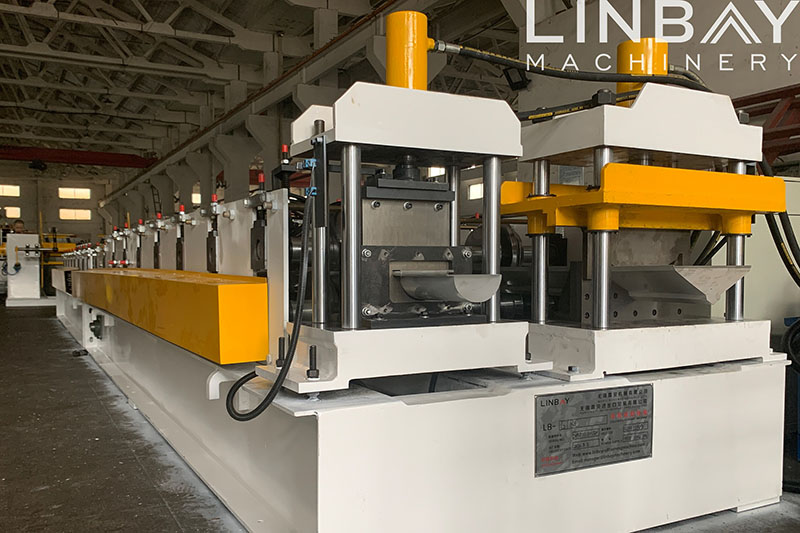 LINBAY-Exportación de Perfiladora para Canaletas y Cumbreras a Irak