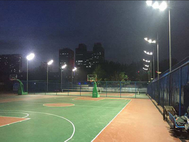 UAE Basketball court flood light project Design