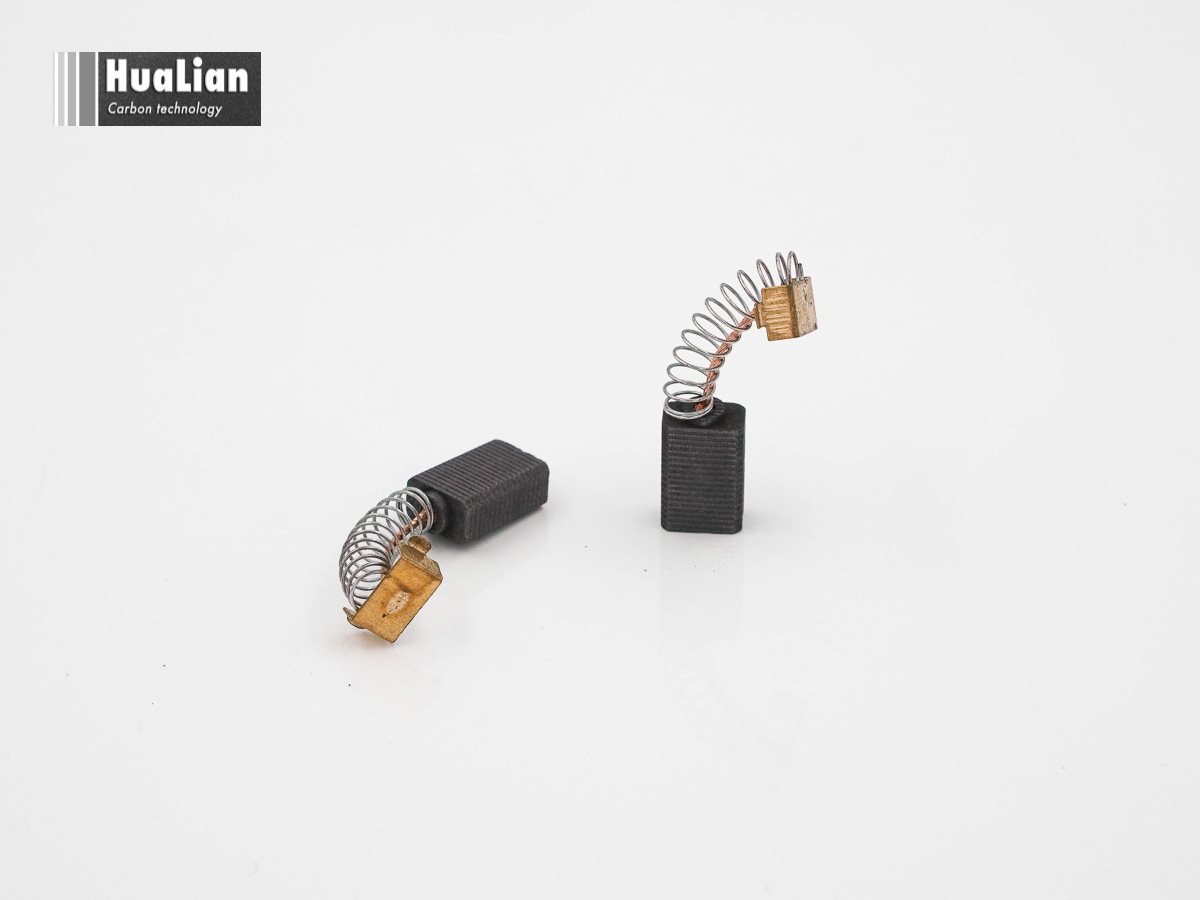 with Cable and Connector Replaces Original Parts 4.931.393.322 Buildalot Specialty Carbon Brushes ca-03-65182 for Atlas Copco Grinder AG750-115 0.24x0.35x0.61