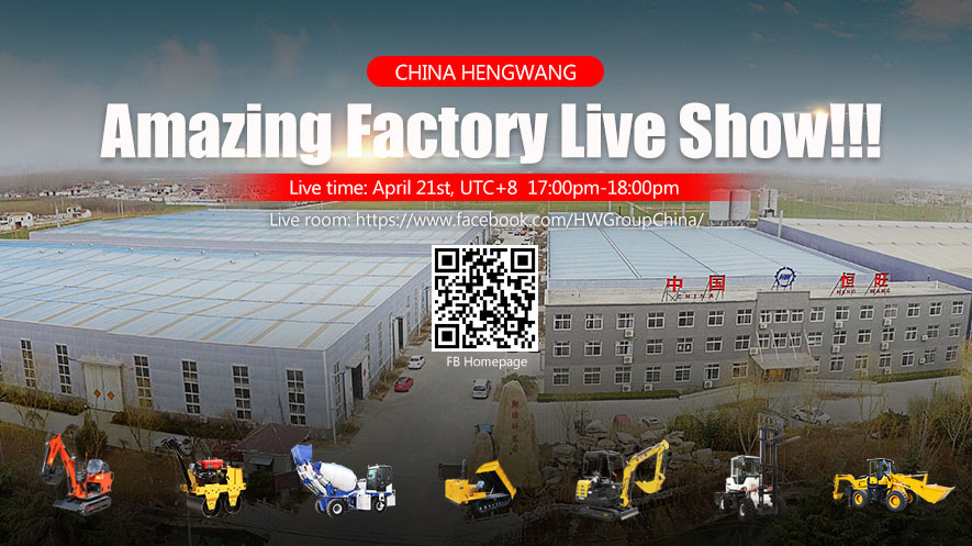 Hengwang Group make first facebook live show for our factory introduction of the machines we produced