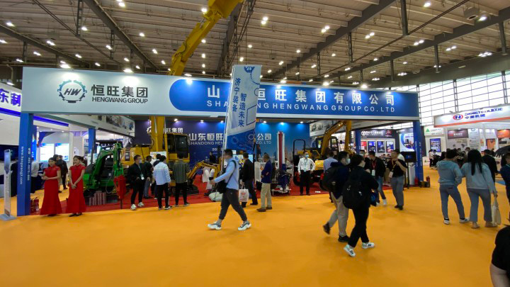 Warmly Celebrate Hengwang Group Participate in Changsha International Construction Equipment Machinery Exhibition