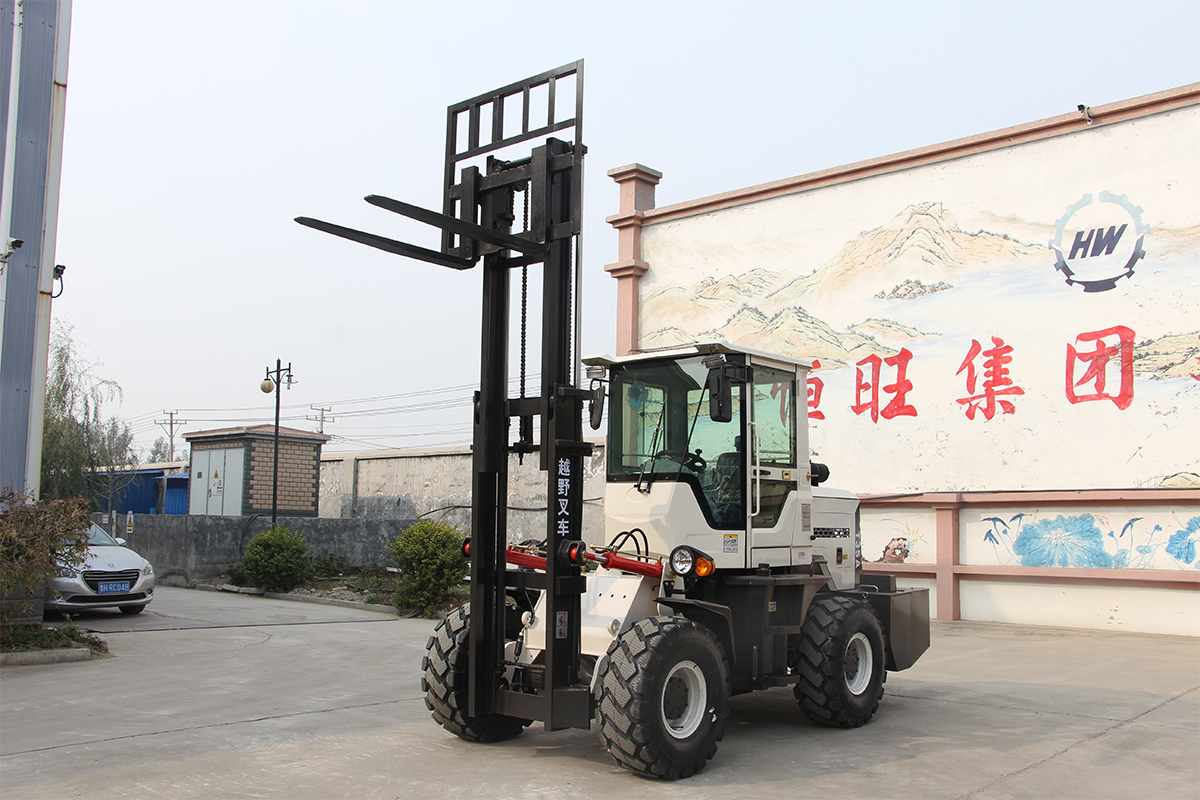 Hw50 40l All Terrain Forklift On Sales Quality Hw50 40l All Terrain Forklift Supplier Shandong Hengwang Group Co Ltd