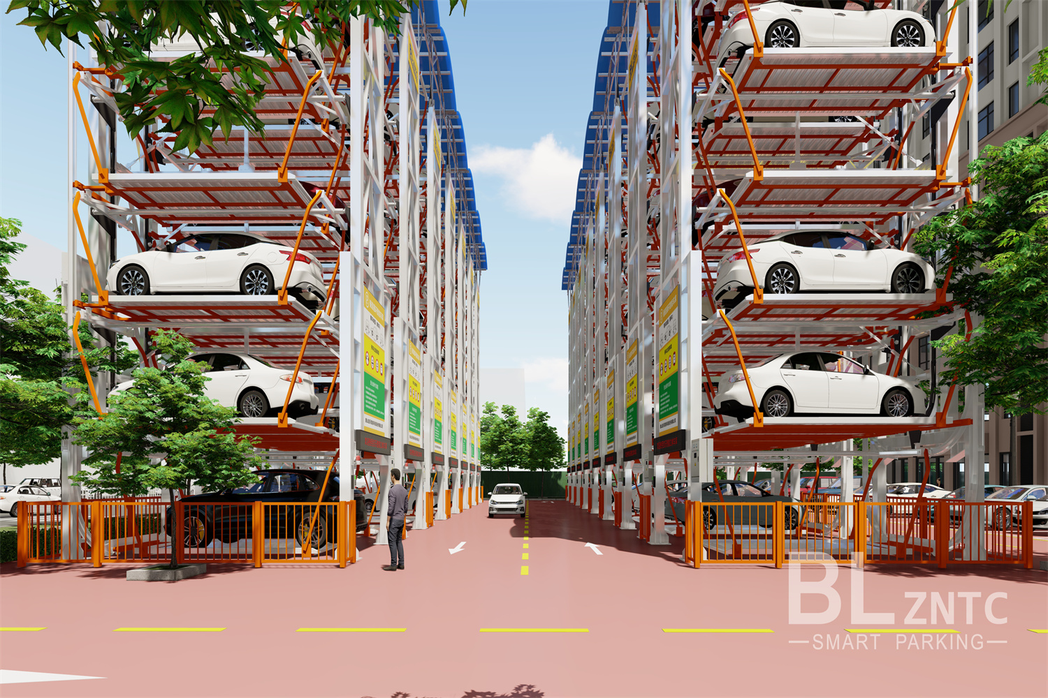 What benefits does the development of smart parking industry bring?