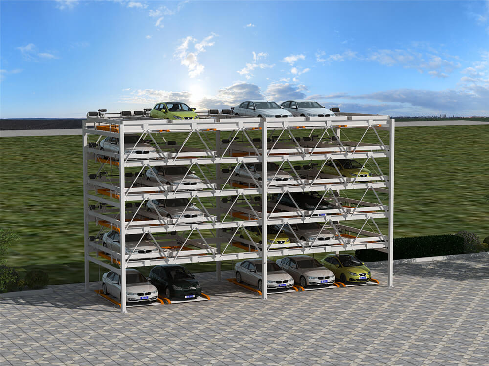 PUZZLE PARKING SYSTEM (BACK CANTILEVER)_Car lift