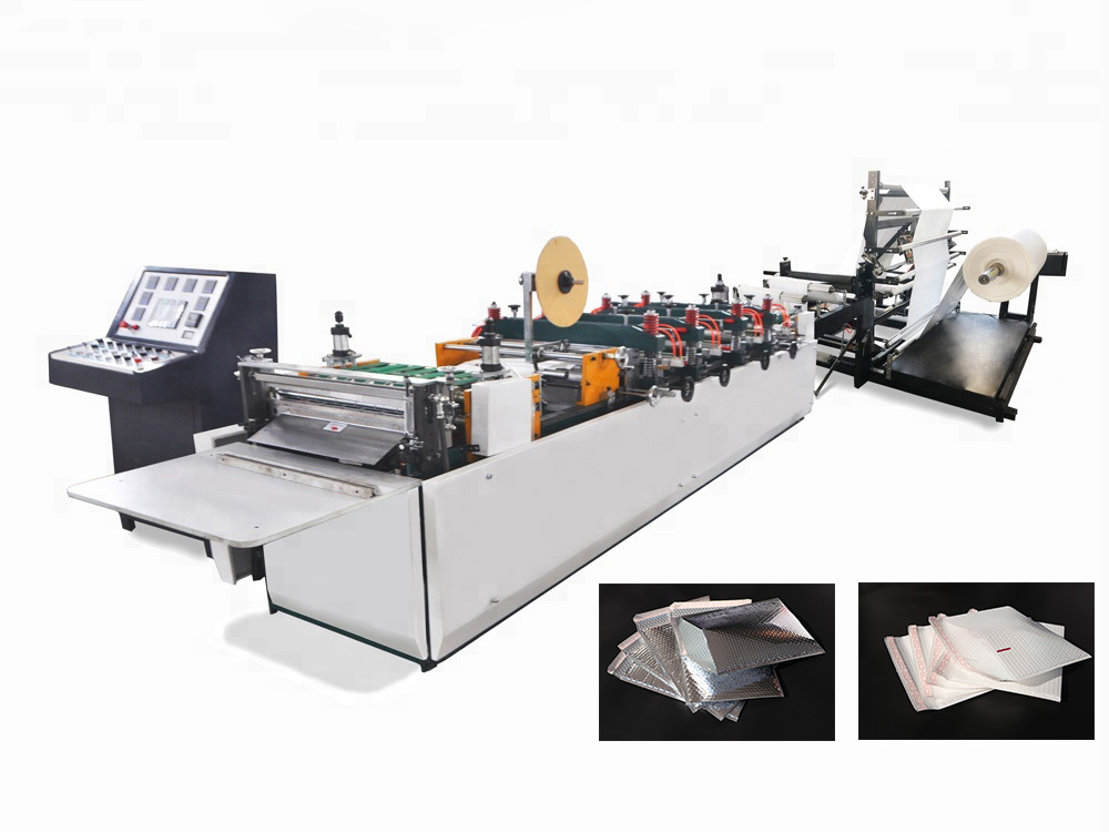 Experienced supplier of Laminated bubble mailer bag making machines