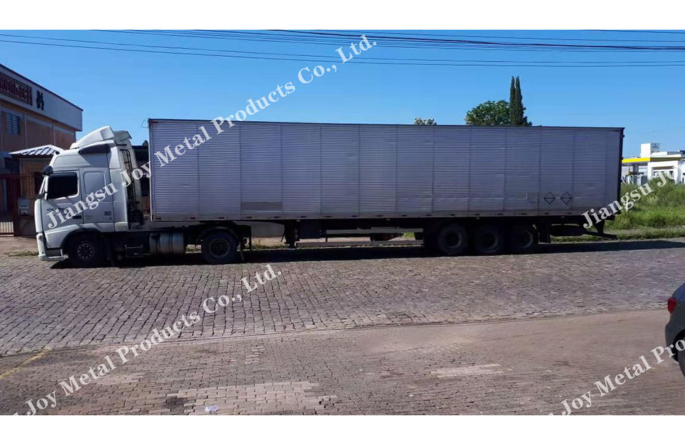 In mid-November, Brazilian customers received our products