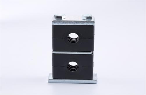 Heavy Duty Double PA Pipe Clamp