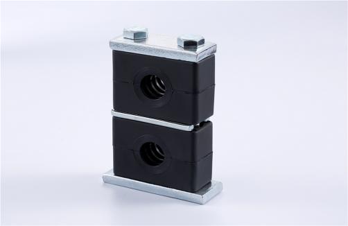 Heavy Duty Double PA Pipe Clamp