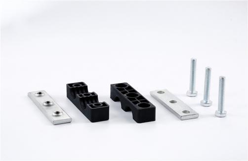 Heavy Duty Double PA Pipe Clamp