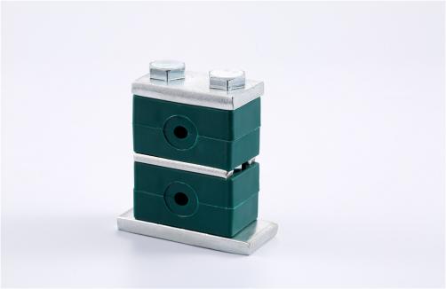 Heavy Duty Double PP Pipe Clamp