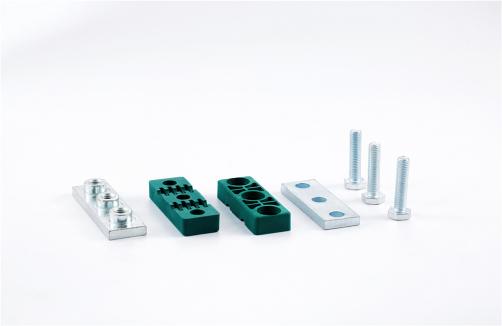 Heavy Duty Double PP Pipe Clamp