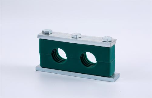 Heavy Duty Double PP Pipe Clamp