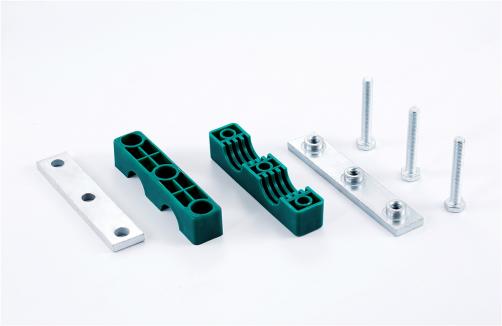 Heavy Duty Double PP Pipe Clamp