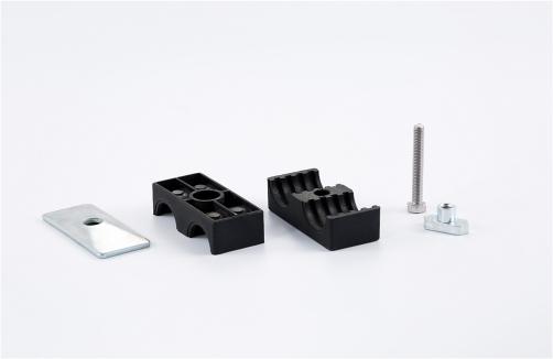 Light Duty Double PA PIPE CLAMP