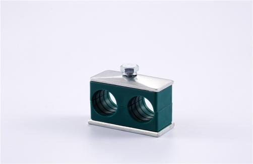 Light Duty Double PP Pipe Clamp