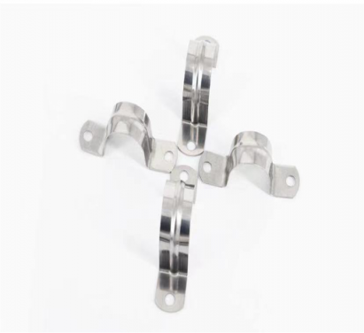 Metric carbon steel u type pipe clamps saddles hose clamps