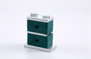 Heavy Duty Double PP Pipe Clamp