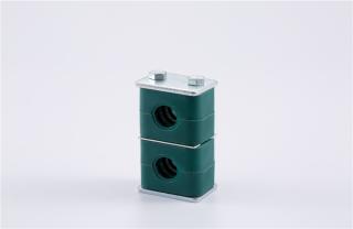 Light Duty Double PP Pipe Clamp