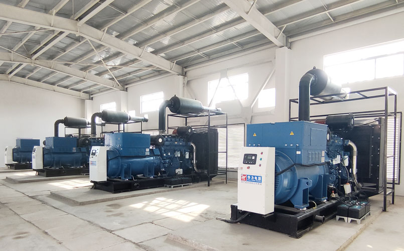 What are the primary and standby power of a diesel generator set?