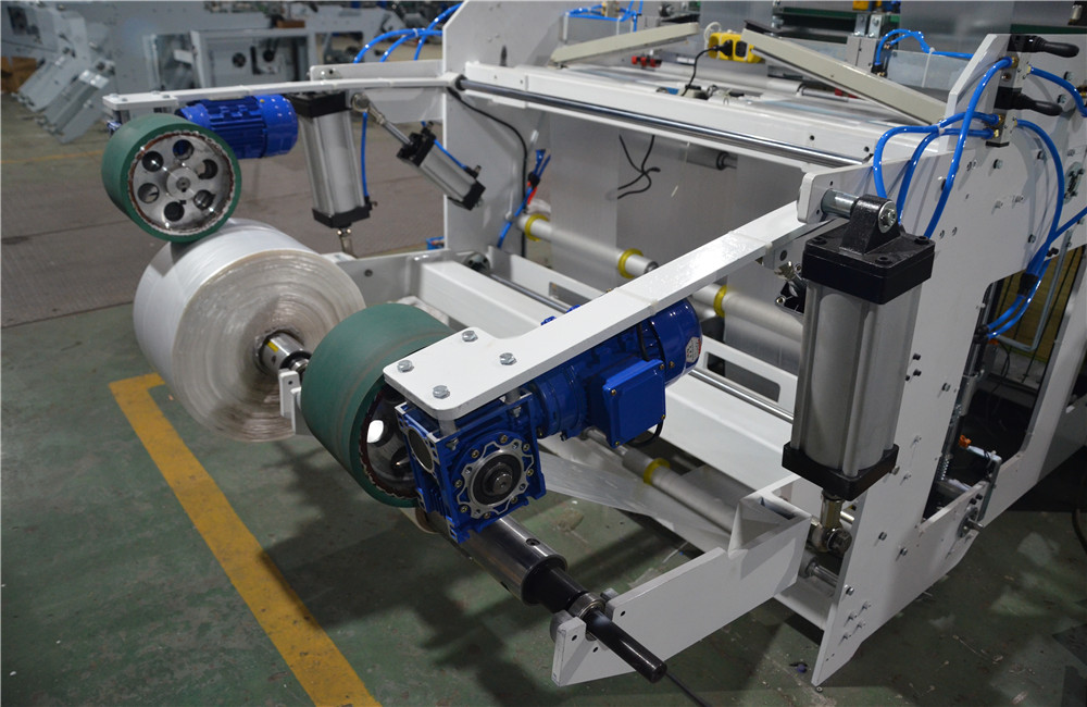 High Speed With Core Flat Bag On Roll Making Machine