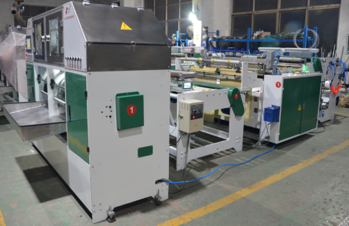 High Speed With Core Flat Bag On Roll Making Machine