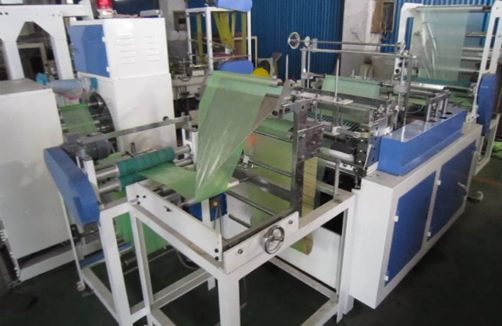 ICE Cube Perforated Bag On Roll Making Machine